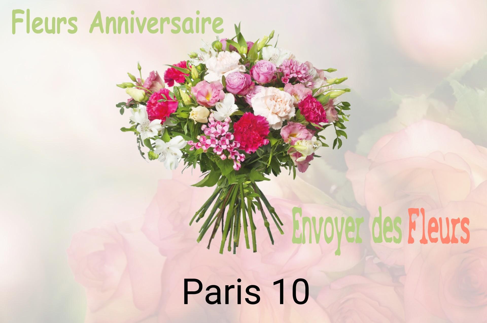 Bouquet de fleurs d’anniversaire livré à Paris-10
